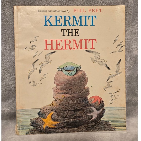 Kermit The Hermit by Bill Peet 1965 First Edition Childrens Book - Picture 1 of 5